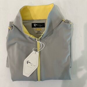 NWT Greg Norman long sleeve Technical Performance half zip pull over size Small